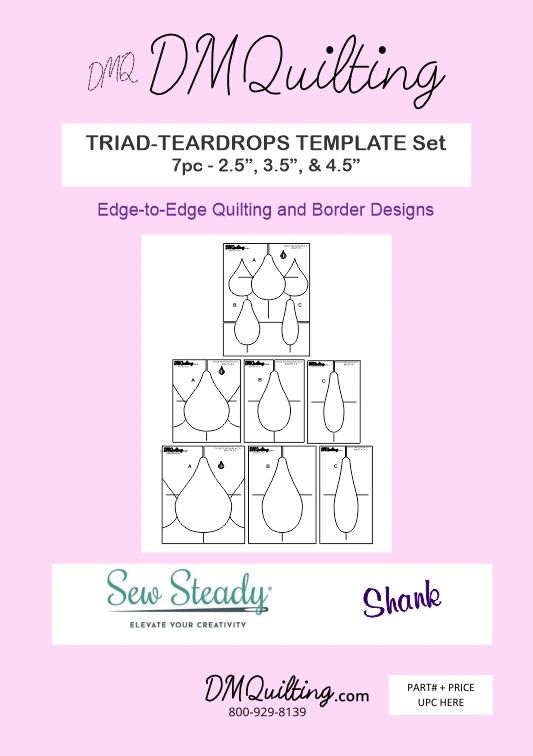 Triad Teardrops Template